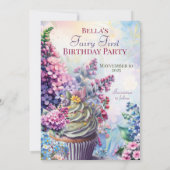 Invitation à une fête de sauvegarde de fée magique (Dos)