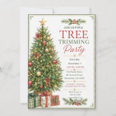 Invitation à une fête de taille d'arbre (Devant)