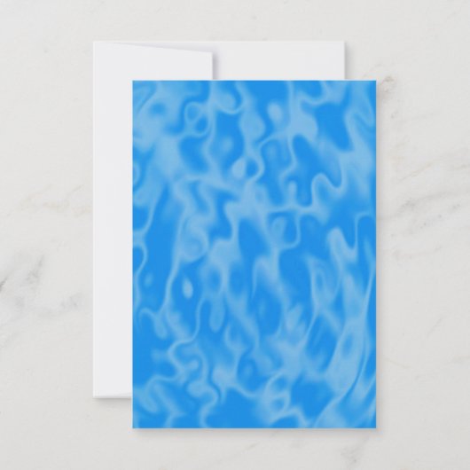 Invitation à une fête de toboggan aquatique (Dos)