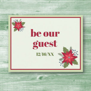 Invitation à une fête de vacances ! Carte postale