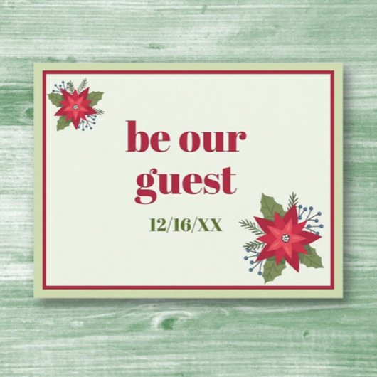 Invitation à une fête de vacances ! Carte postale