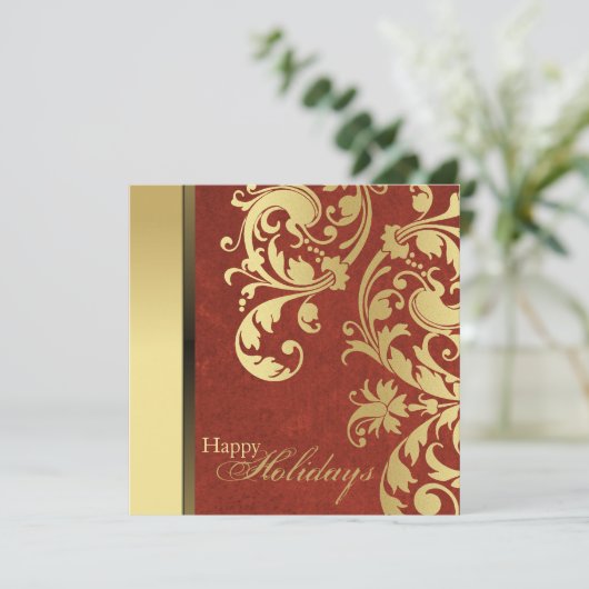 Invitation à une fête de vacances - Les raies roug (Debout devant)