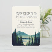 Invitation à une fête de week-end dans les bois (Debout devant)