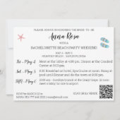 *~* Invitation à une fête de week-end sur la plage (Dos)