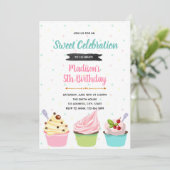 Invitation à une fête de yaourt glacé (Debout devant)