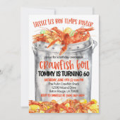 Invitation à une Fête d'Ébullition d'Écrevisses (Devant)