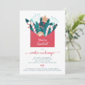 Invitation à une fête d'échange de biscuits au gin (Debout devant)