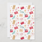 Invitation à une fête d'échange de biscuits au gin (Dos)