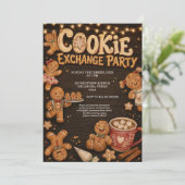 Invitation à une fête d'échange de biscuits au pai (Debout devant)