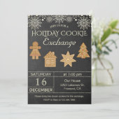 Invitation à une fête d'échange de biscuits de Noë (Debout devant)