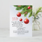 Invitation à une fête d'élagage d'arbres (Debout devant)