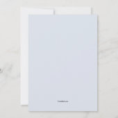 Invitation à une fête d'élagage d'arbres (Dos)