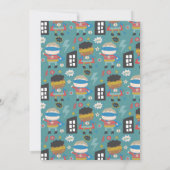 Invitation à une fête d'enfants sur le thème des s (Dos)