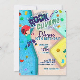 Invitation à une fête d'escalade