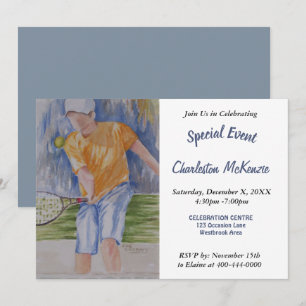 INVITATION À UNE FÊTE D'ÉTÉ DANS LA COUR