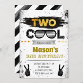 Invitation à une fête deux cool (Devant / Derrière)