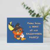 Invitation à une fête d'Halloween (Debout devant)