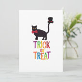 Invitation à une fête d'Halloween (Debout devant)