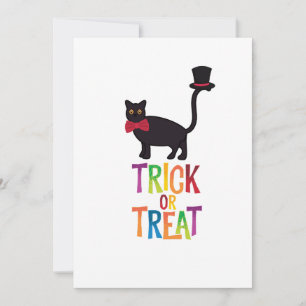 Invitation à une fête d'Halloween