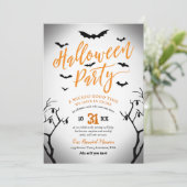 Invitation à une fête d'Halloween (Debout devant)