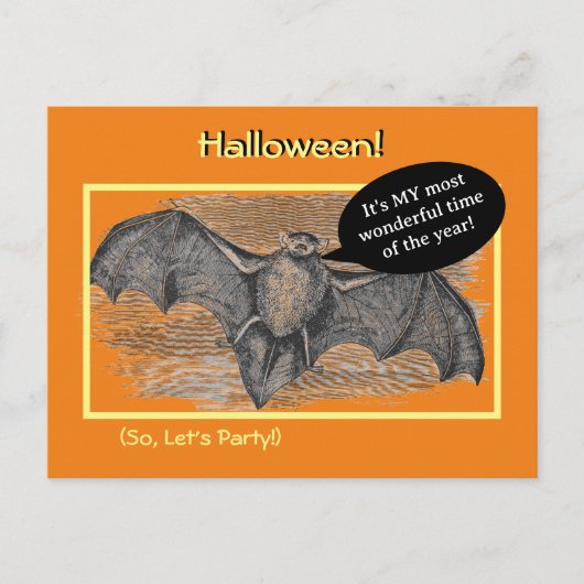 Invitation à une fête d'Halloween/Grillade/Faucheu (Devant)