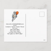 Invitation à une fête d'Halloween pour joueur de p (Dos)