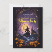 Invitation à une fête d'Halloween v2 (Devant)