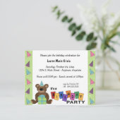 Invitation à une fête d'ours (Debout devant)