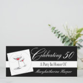 Invitation à une fête du 50e anniversaire (Debout devant)