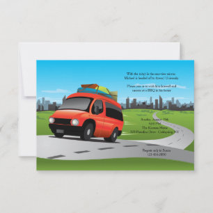 Invitation À Une Fête Du Collège