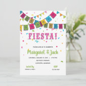 Invitation à une fête Fiesta (Debout devant)