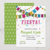 Invitation à une fête Fiesta (Devant / Derrière)