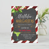 Invitation à une fête Gui et Margaritas (Debout devant)