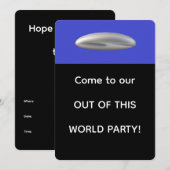 Invitation à une fête hors de ce monde (Devant / Derrière)