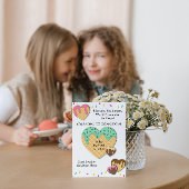 Invitation à une fête mignonne avec glace