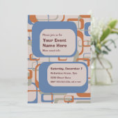 Invitation à une fête ou un événement de style Mid (Debout devant)