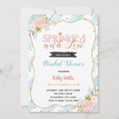 Invitation à une fête parsemée d'amour (Devant)