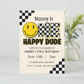 Invitation à une Fête pour un Mec Heureux (Debout devant)