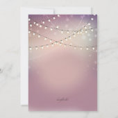 Invitation à une fête pré-bal de fin d'année avec (Dos)