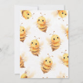 Invitation à une fête prénatale Notre Soleil (Dos)