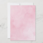 Invitation à une fête prénatale pour bébé avec un (Dos)