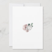 Invitation à une fête prénatale pour bébé avec un (Dos)