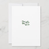 Invitation à une fête prénatale pour bébé avec un  (Dos)