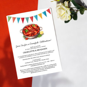 Invitation à une fête prénatale pour couples avec 