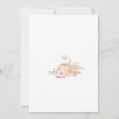 Invitation à une fête prénatale pour un ours (Dos)