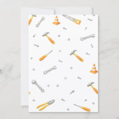 Invitation à une fête prénatale sur le thème de la (Dos)