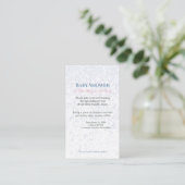 Invitation à une fête prénatale | Tirage au sort d (Debout devant)