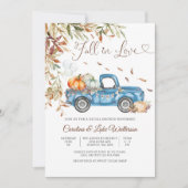 Invitation à une fête prénuptiale d'automne (Devant)