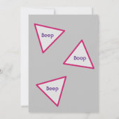 Invitation à une fête scientifique sur les robots  (Dos)