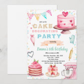 Invitation à une fête sur le thème de la décoratio (Devant / Derrière)